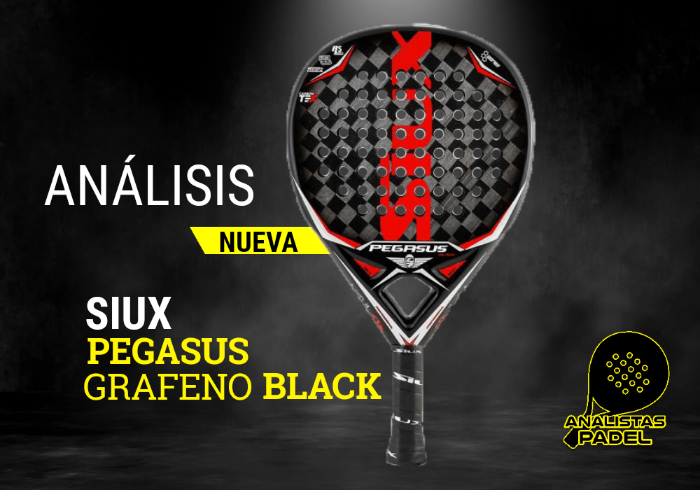 SIUX PEGASUS BLACK, SUCESORA SIUX PEGASUS LUXURY - AnalistasPadel