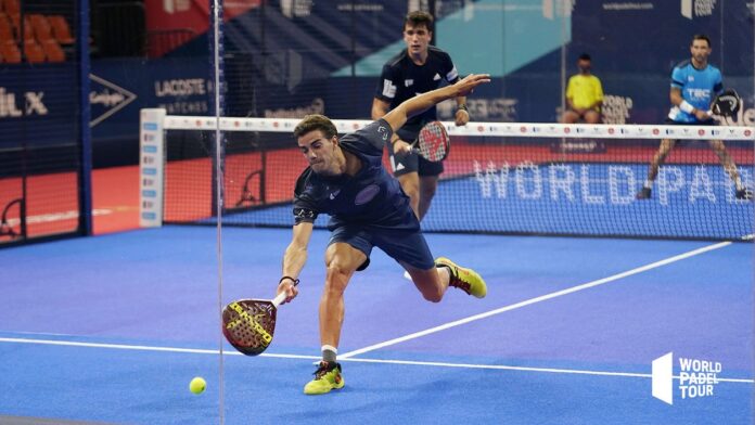 Juan Lebrón en semifinales del Estrella Damm València Open 2020