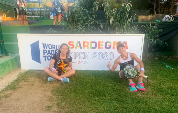 Araceli Martínez y Nelida Brito en dieciseisavos de final Sardegna Open 2020