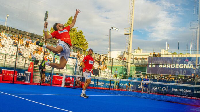 Agustín Tapia y Fernando Belasteguín en octavos de final del Sardegna Open 2020