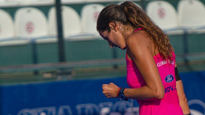 Gemma Triay en la final del Sardegna Open 2020