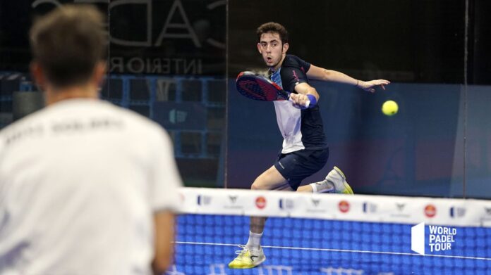 Jon Sanz en la previa Estrella Damm València Open 2020