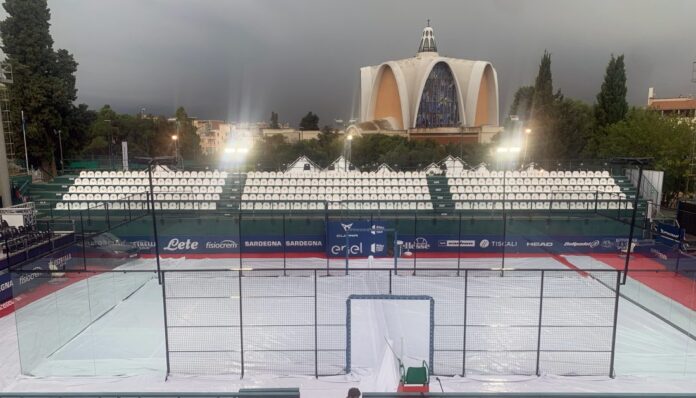 Cagliari Tennis Club tras el comunicado de suspensión de la jornada por lluvias del Sardegna Open 2020