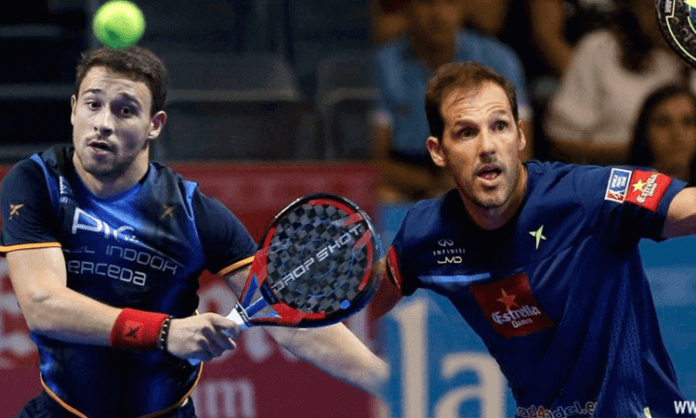 Foto: Padelnuestro. Lucas Campagnolo y Juan Martín Díaz