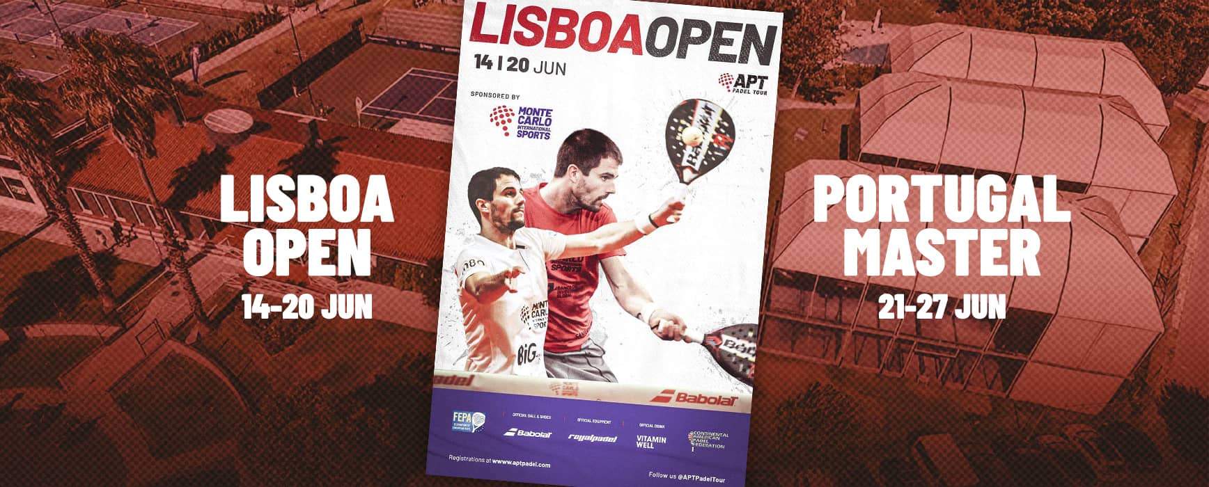¡Abiertas las inscripciones del Lisboa Open y del Portugal Master!