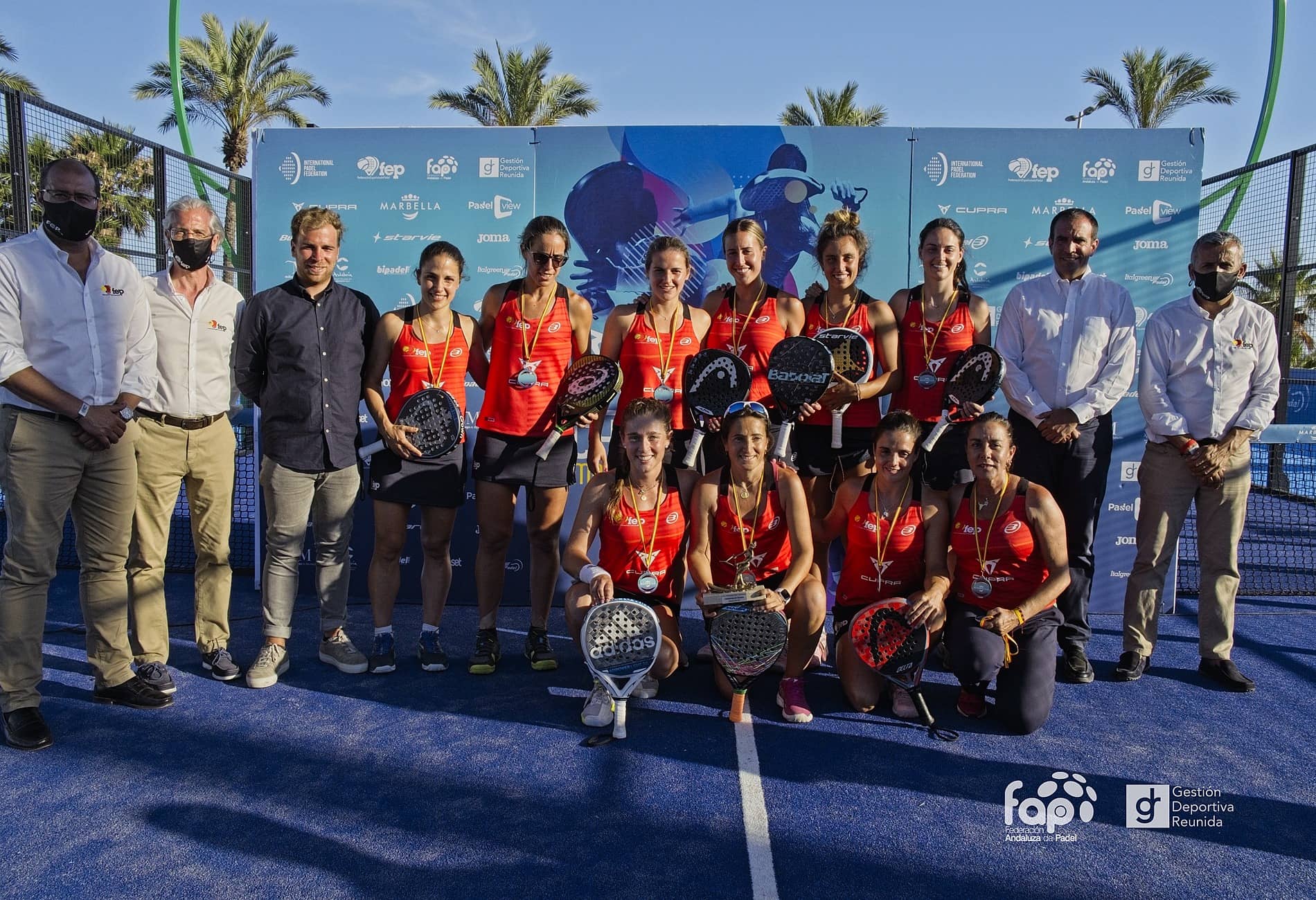 España campeona del Cupra XII European Padel