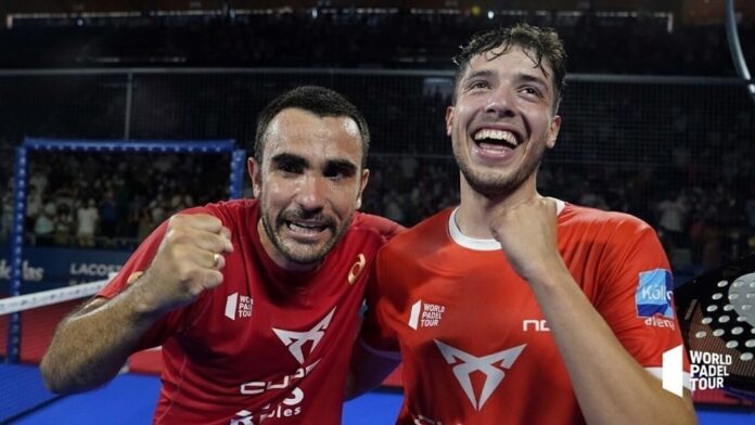 Pablo Lima y Agustín Tapia separan sus caminos. Foto: World Padel Tour.