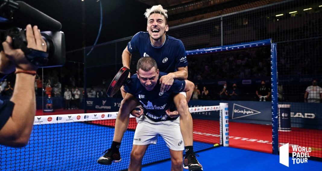 Di Nenno y Paquito, dos estrellas que brillan con fuerza en Barcelona. Foto: World Padel Tour. Di Nenno y Paquito, dos estrellas que brillan con fuerza en Barcelona. Foto: World Padel Tour.