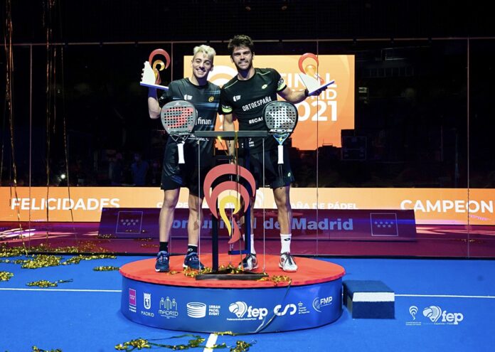 Javi Garrido y Martín Di Nenno, Campeones de España 2021