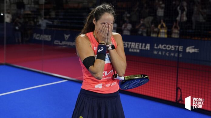 Gemma Triay, MVP del Menorca Open 2021. Foto: World Padel Tour.