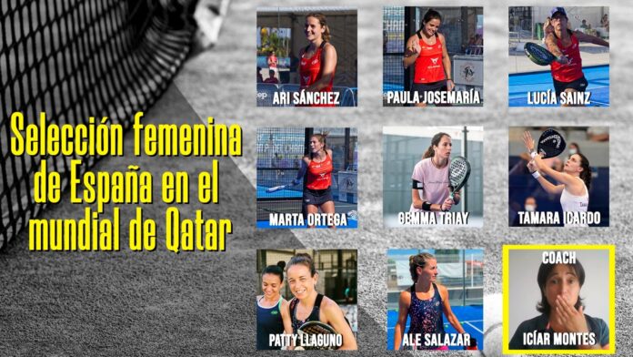 Lista de la selección femenina española para el Mundial