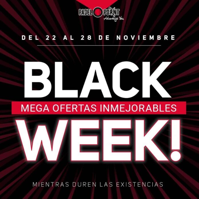 ¡Ya estamos de Black Friday en Tenis-Point!