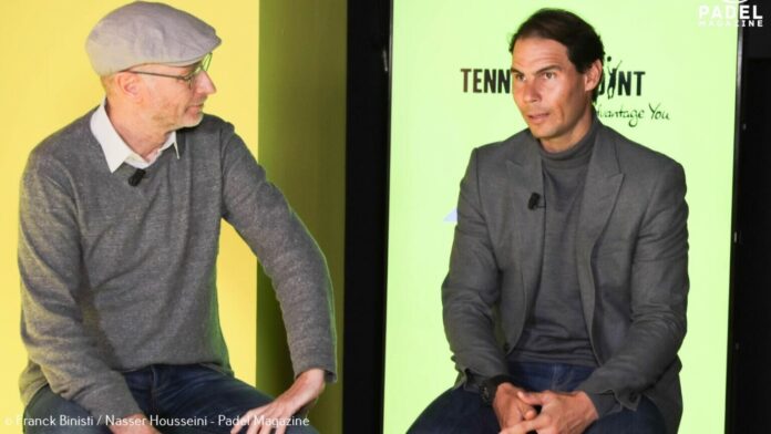 Rafa Nadal inaugura Tennis-Point en Francia