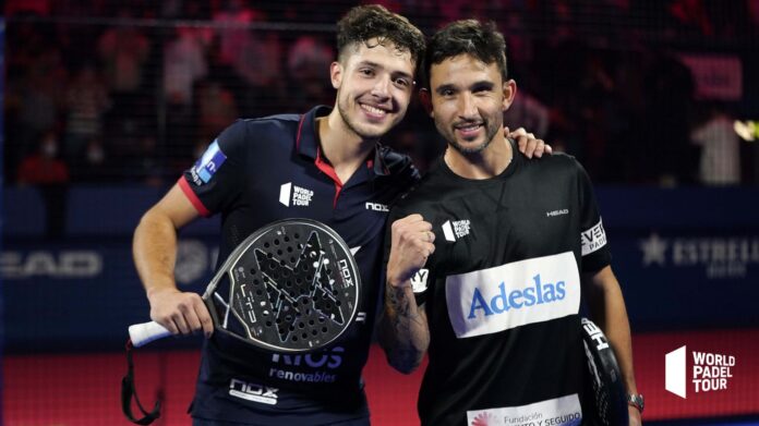 Sanyo Gutiérrez y Agustín Tapia. Foto: WPT.