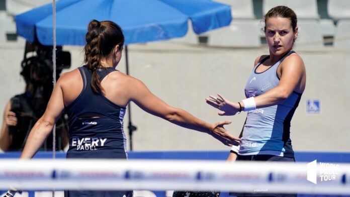 Ari Sánchez y Paula Josemaría. Foto: WPT.