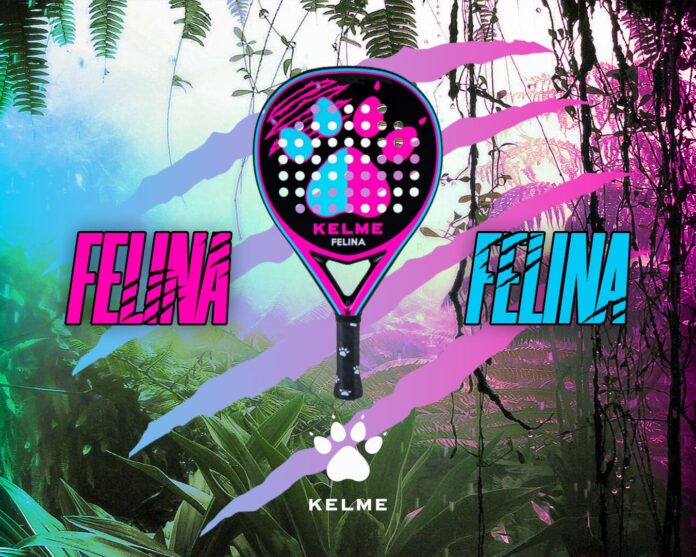 pala Felina de Kelme. Diseño: AnalistasPadel.