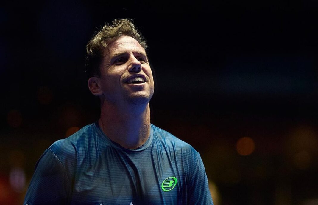 PAQUITO MARTIN MADRID PREMIER PADEL Paquito y Martín se meten en la final del Madrid Premier Padel venciendo a Stupa Lima 6-3 / 6-4.