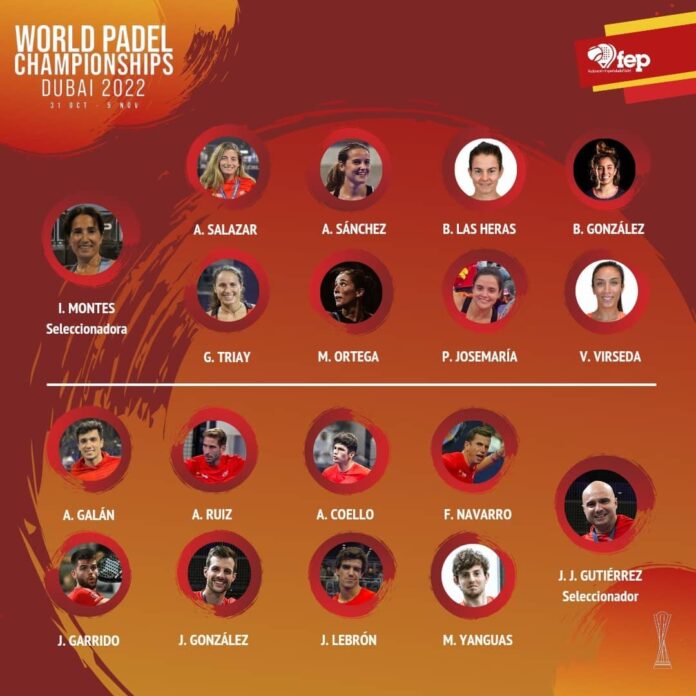 Selección Española de Pádel