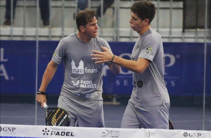 Paquito y Tello en Premier Padel México