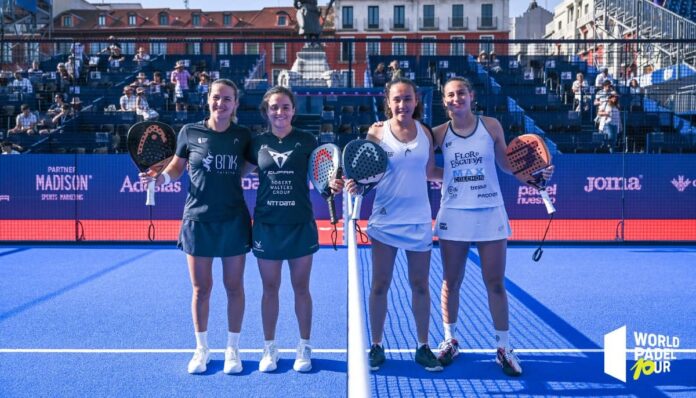 Andrea Ustero y Alejandra Alonso en sus primeros cuartos de final