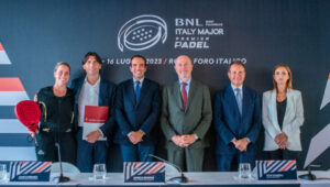 Presentación del Premier Padel de Roma.