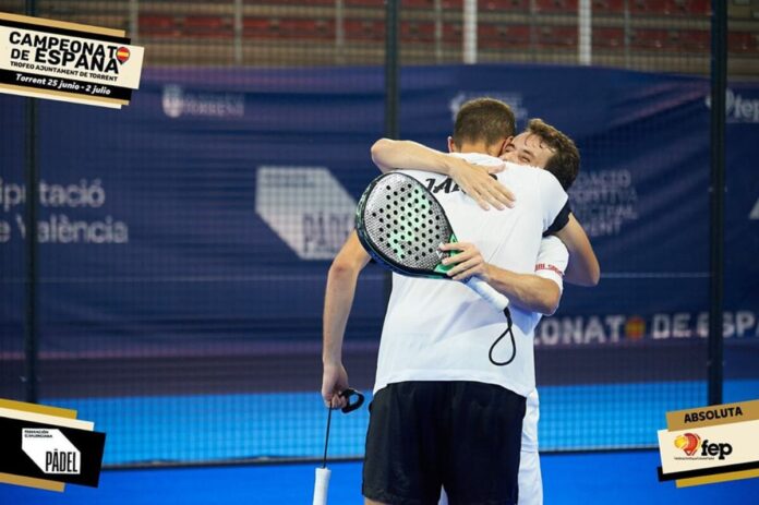 Javi Rico y Jairo Bautista, Campeones de España.