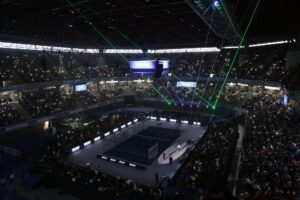 Púbico en el Aconcagua Arena de Mendoza.