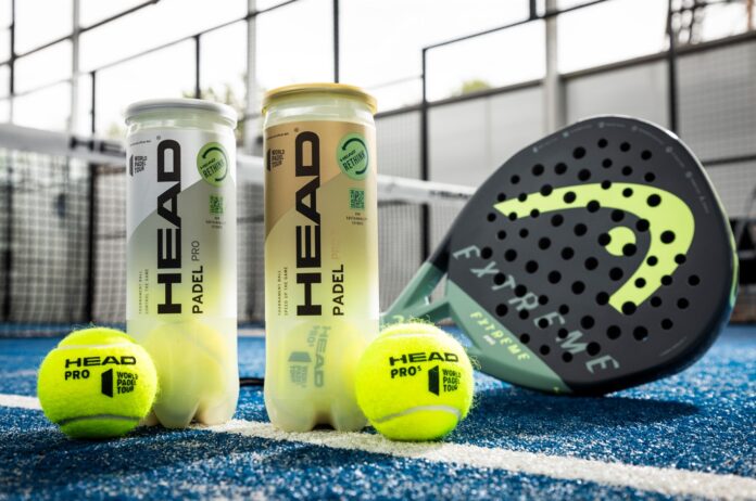 HEAD Padel lanza nuevos tubos de pelotas reciclables