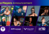 Roster of star players for the Hexagon Cup.