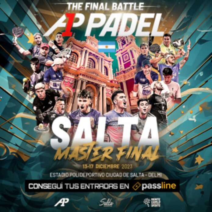 El Master Final de A1 Padel se jugará en Salta.