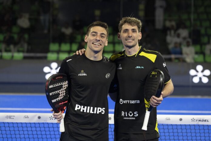 Resultados del primer turno de los dieciseisavos del Qatar Major Premier Padel.