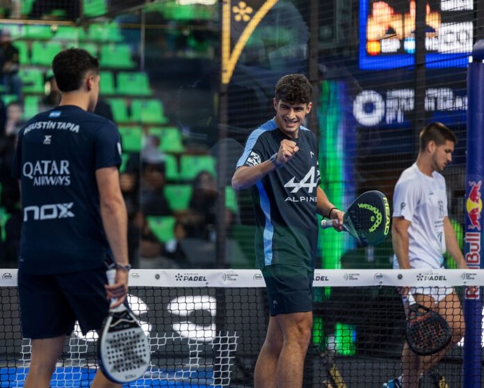 Coello y Tapia, vencedores de la primera semifinal masculina en Riyadh.