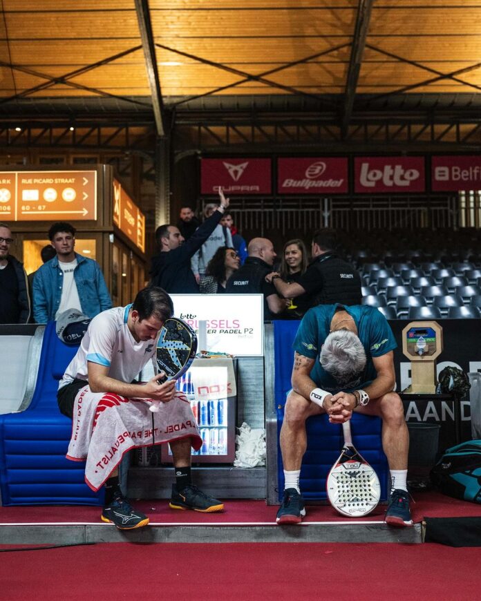 Remar para morir en la orilla en el P2 Bruselas Premier Padel