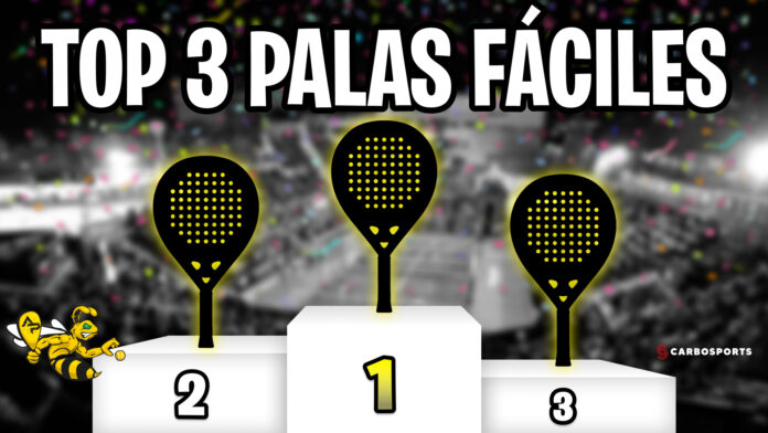 Top 3 palas de pádel más fáciles de usar