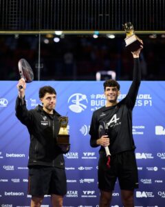 Campeones de la finales en Premier Padel Buenos Aires P1 3 Campeones