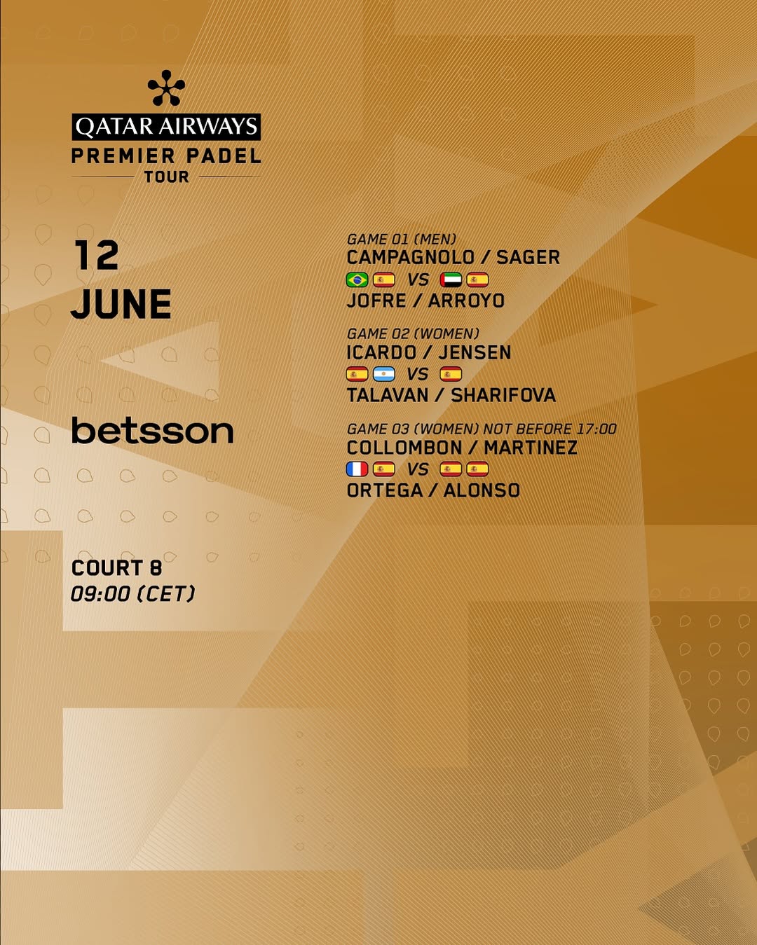Horario, dónde ver y apostar en el Italy Major Premier Padel 4 horario