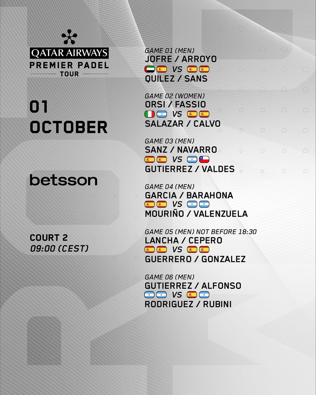 horario