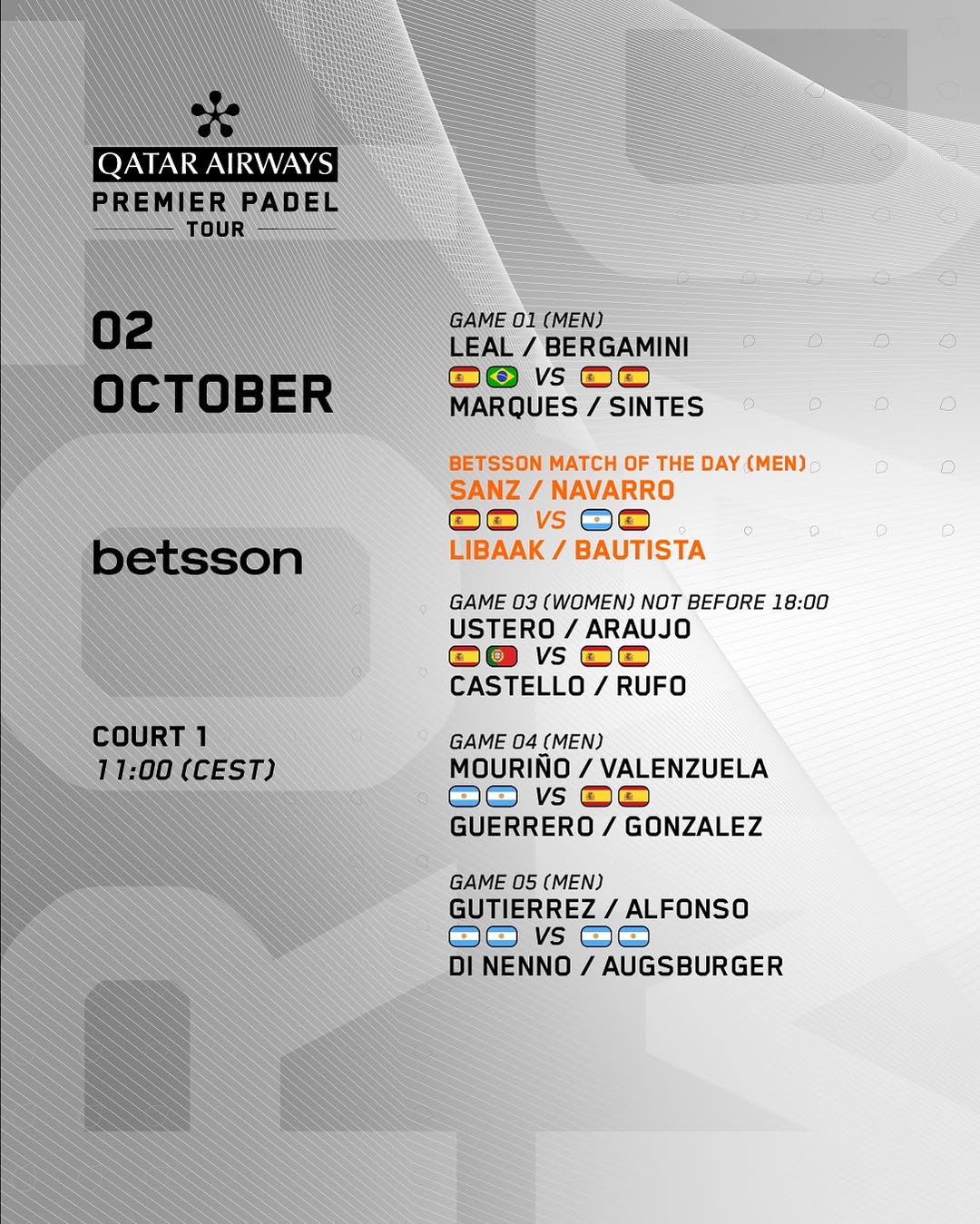 horario