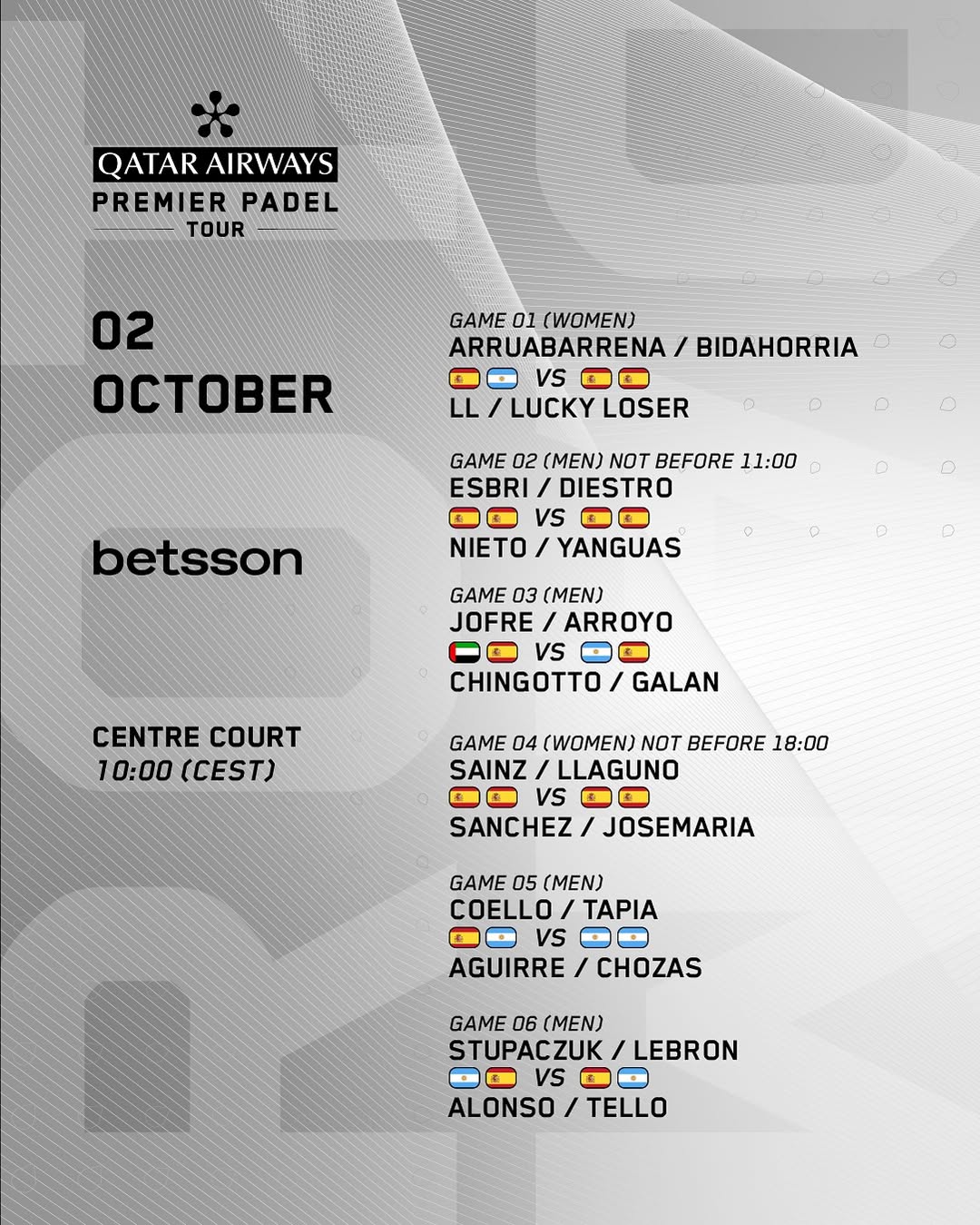 horario