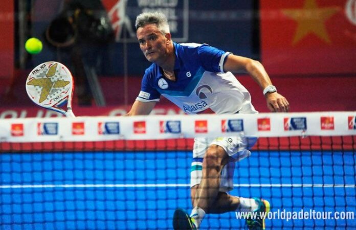 Miguel Lamperti, uno de los grandes íconos del pádel mundial.