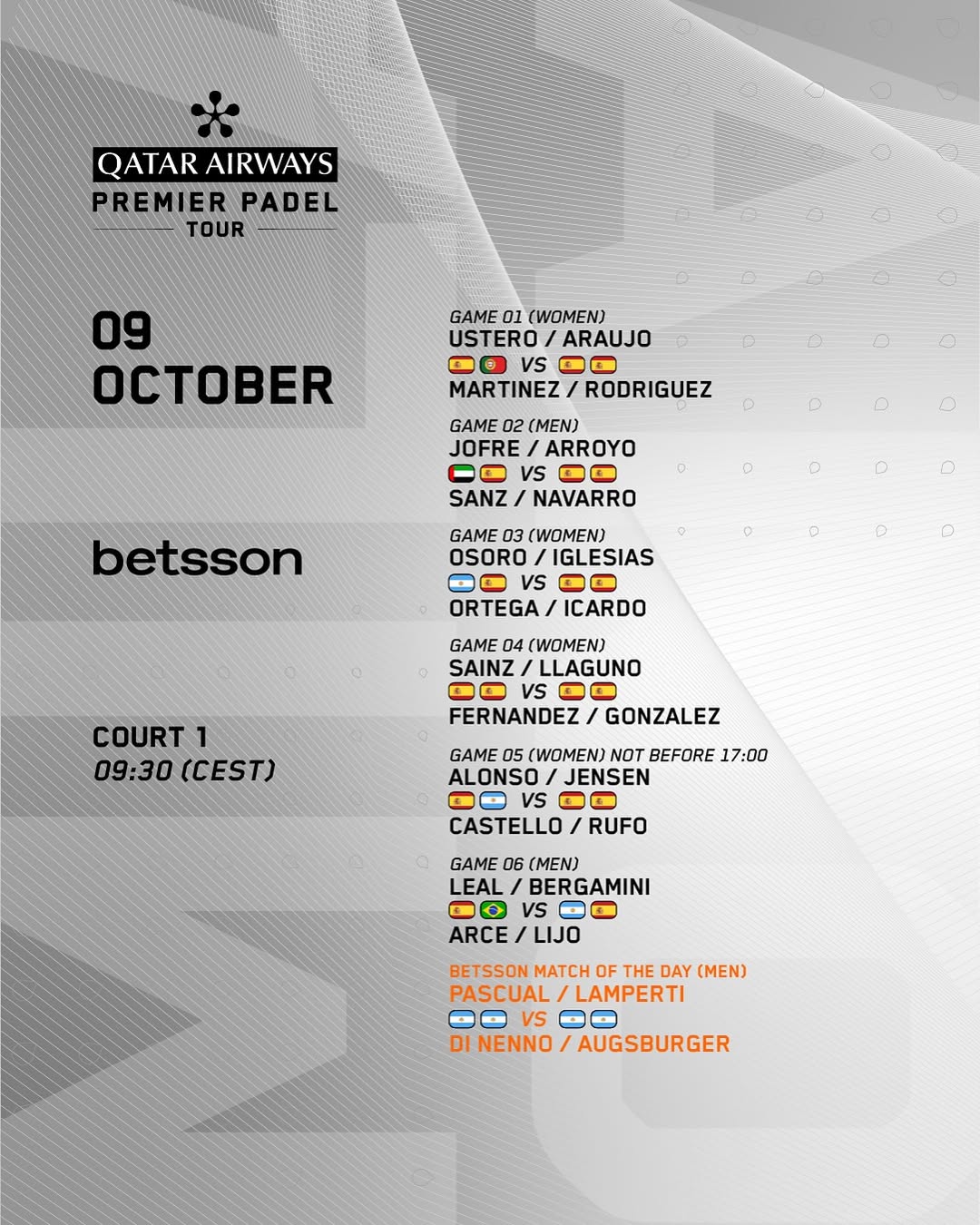 horario