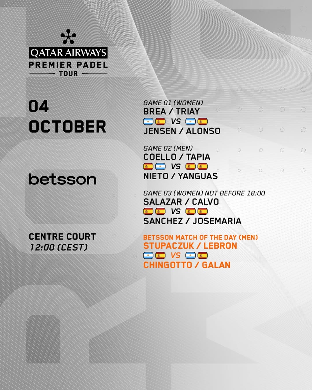 Horario y dónde ver las semifinales del Premier Padel Rotterdam P1 1