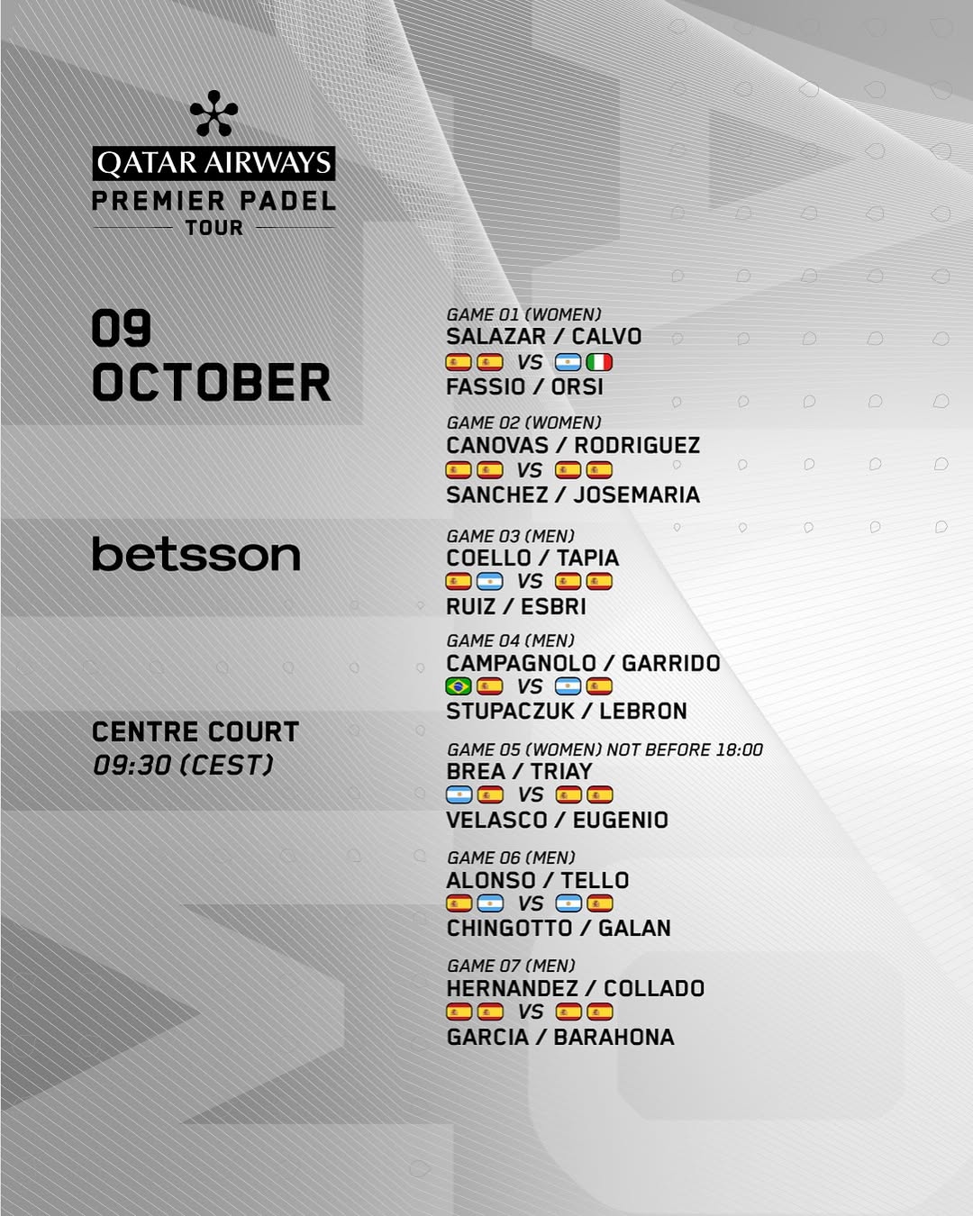 horario
