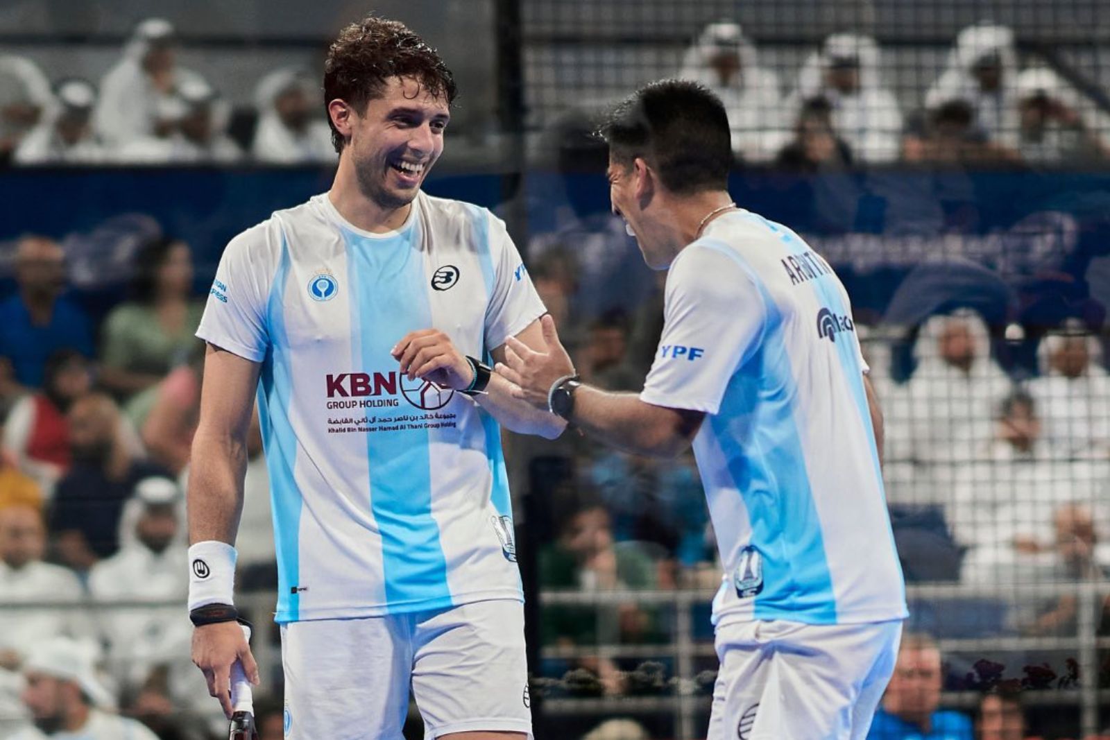 Así sería la selección argentina de pádel para el Mundial 2026 1 Chingo y Tapia APA