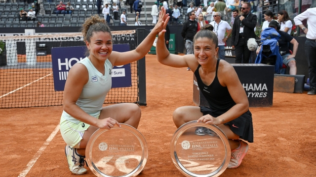 Sara Errani y Jasmine Paolini campeonas Masters 1000 de Roma
