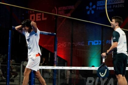 Manu Castaño e Iñigo Jofre tras vencer a Javi Leal y Jon Sanz @inigojofrem