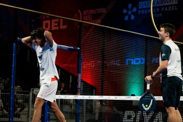 Manu Castaño e Iñigo Jofre tras vencer a Javi Leal y Jon Sanz @inigojofrem