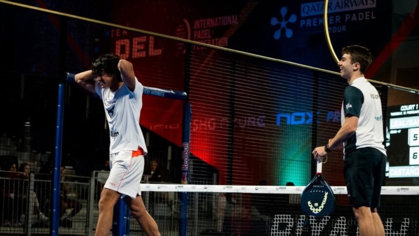 Manu Castaño e Iñigo Jofre tras vencer a Javi Leal y Jon Sanz @inigojofrem