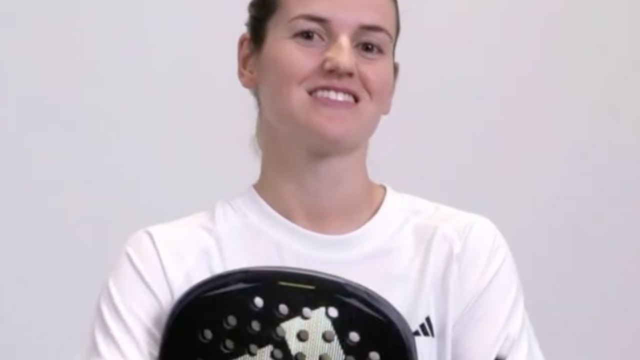 Ari Sánchez tras su fichaje por Adidas @adidaspadel