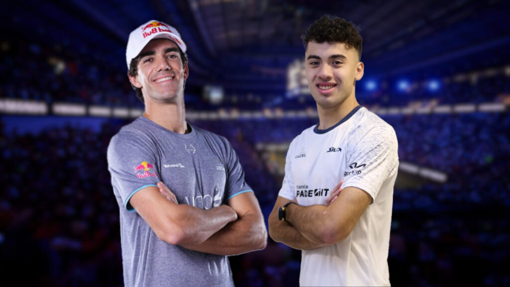 Augsburguer y Lebrón será la nueva pareja en Acapulco. Foto: PadelMagazine